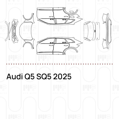 PPF prédécoupé Audi Q5 SQ5 2025