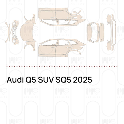 PPF prédécoupé Audi Q5 SUV SQ5 2025