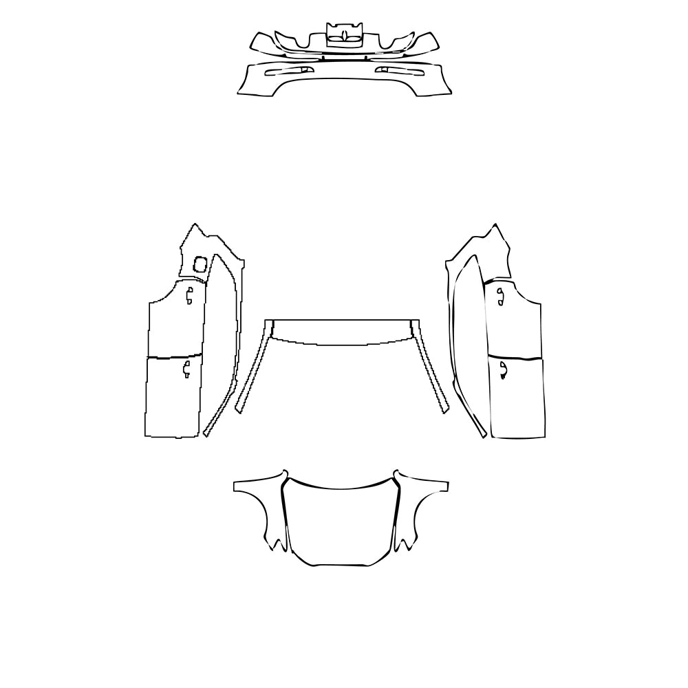 Pre-Cut PPF Audi Q5 Standard Wheelbase Base 2012 - PPF-Kits