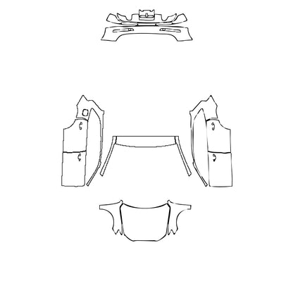 Pre-Cut PPF Audi Q5 Standard Wheelbase Base 2012 - PPF-Kits