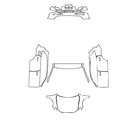Pre-Cut PPF Audi Q5 Standard Wheelbase Base 2012 - PPF-Kits