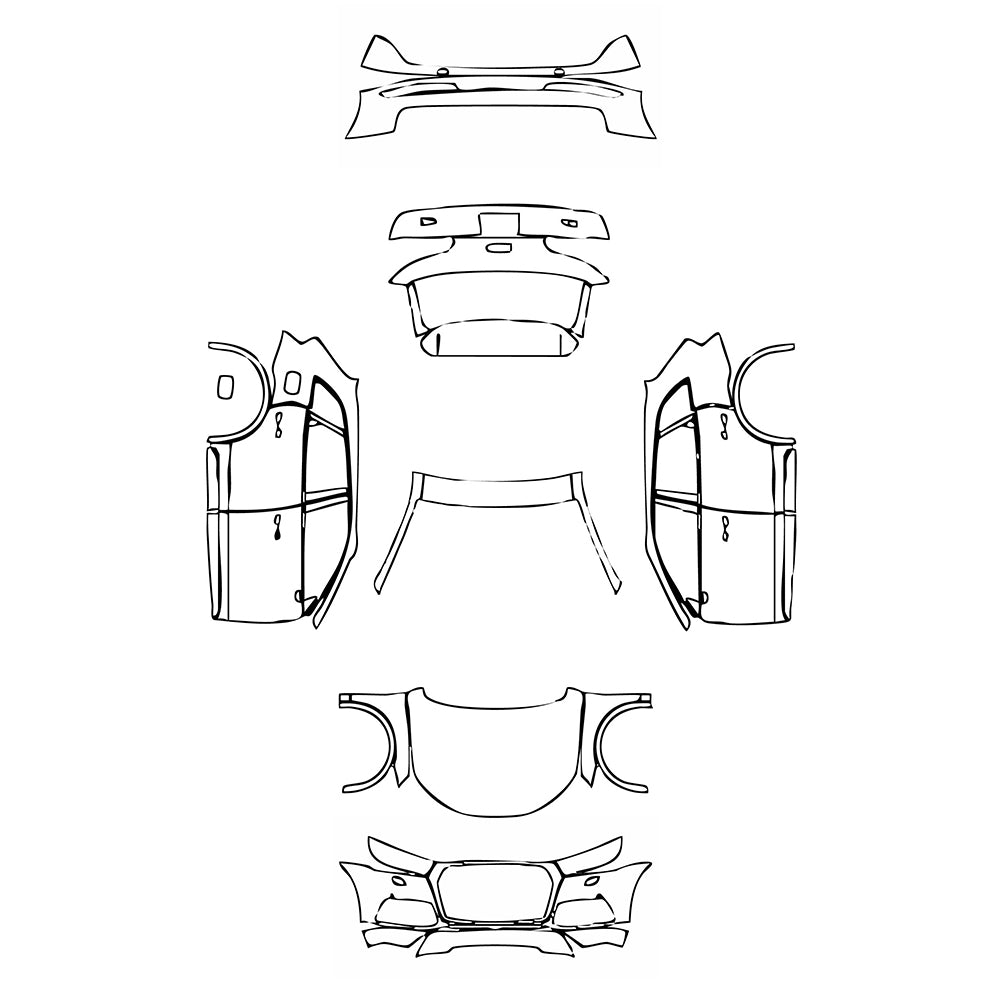 Pre-Cut PPF Audi Q5 Standard Wheelbase Base 2020 - PPF-Kits