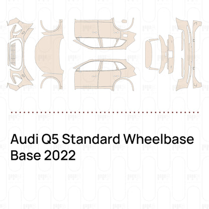 PPF prédécoupé Audi Q5 Standard Wheelbase Base 2022