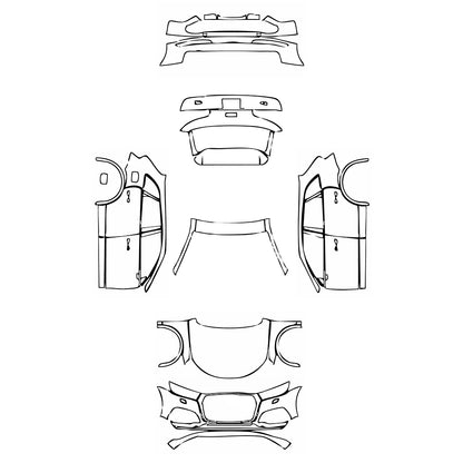 Pre-Cut PPF Audi Q5 Standard Wheelbase S-line 2018 - PPF-Kits