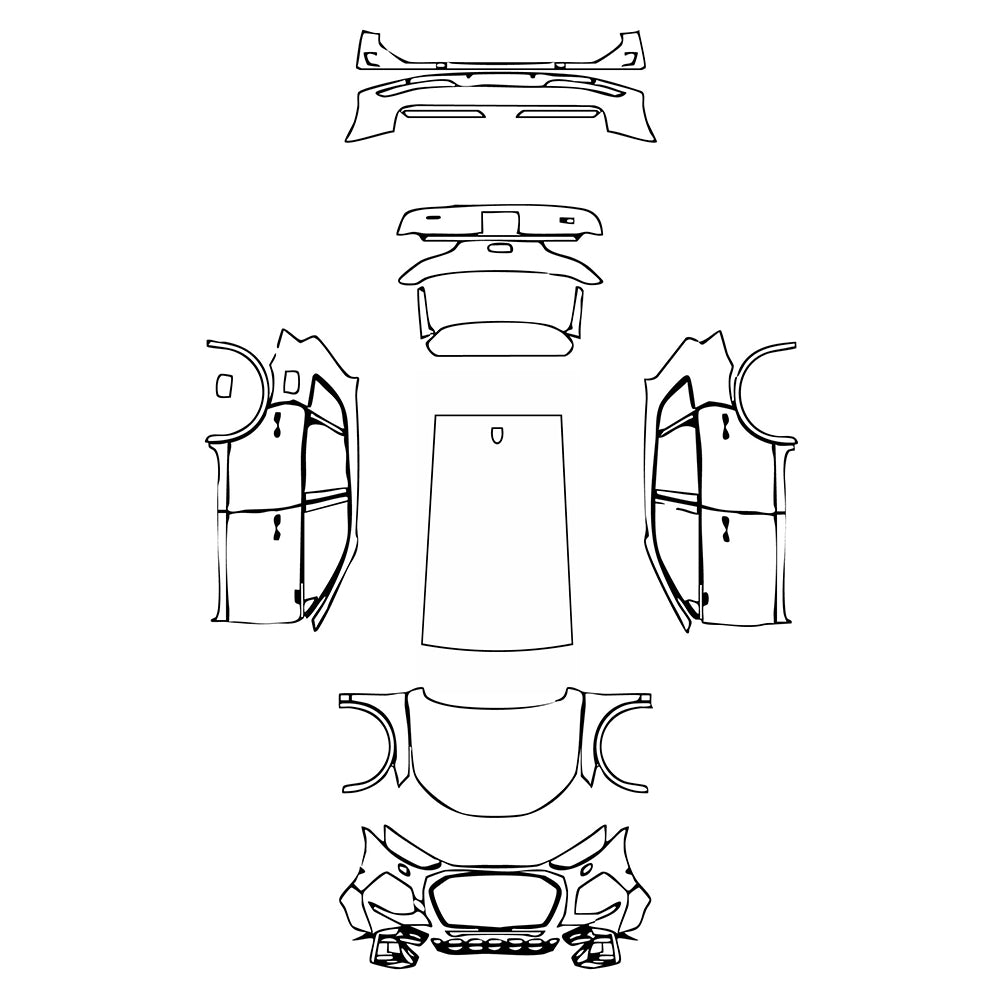 Pre-Cut PPF Audi Q5 Standard Wheelbase S-line 2021 - PPF-Kits