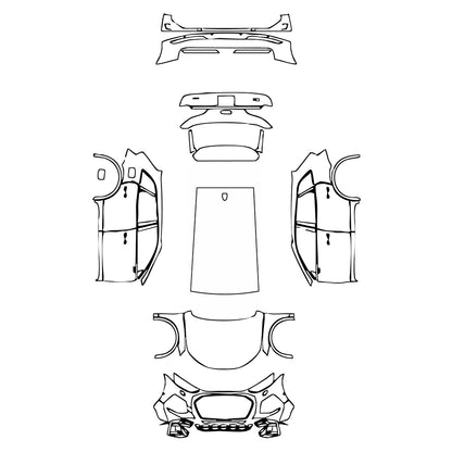 Pre-Cut PPF Audi Q5 Standard Wheelbase S-line 2024 - PPF-Kits