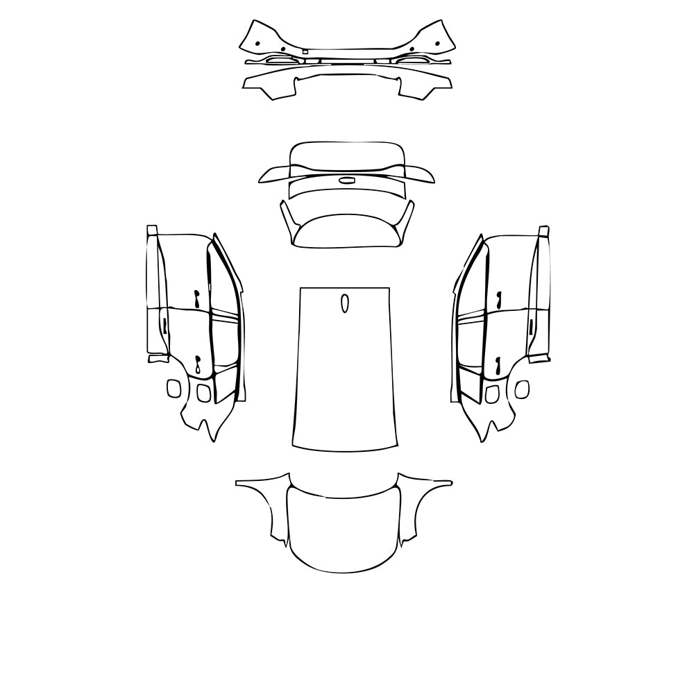 Pre-Cut PPF Audi Q6 e-tron SUV Base 2024 - PPF-Kits