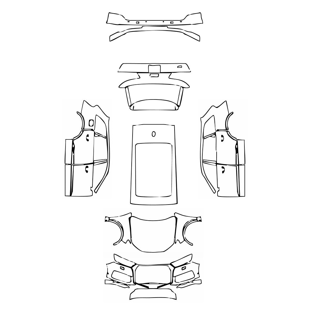 Pre-Cut PPF Audi Q7 Base 2016 - PPF-Kits