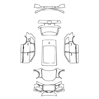 Pre-Cut PPF Audi Q7 Base 2017 - PPF-Kits