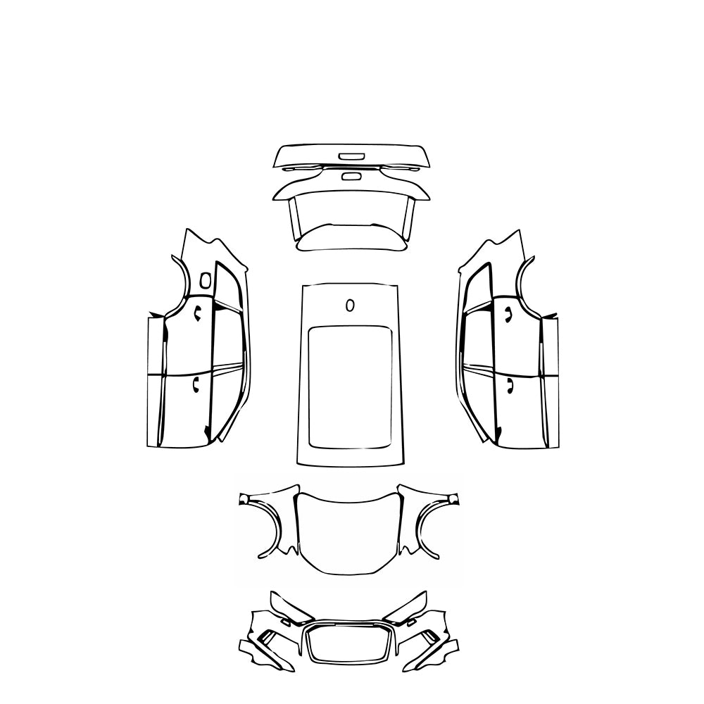 Pre-Cut PPF Audi Q7 Base 2021 - PPF-Kits