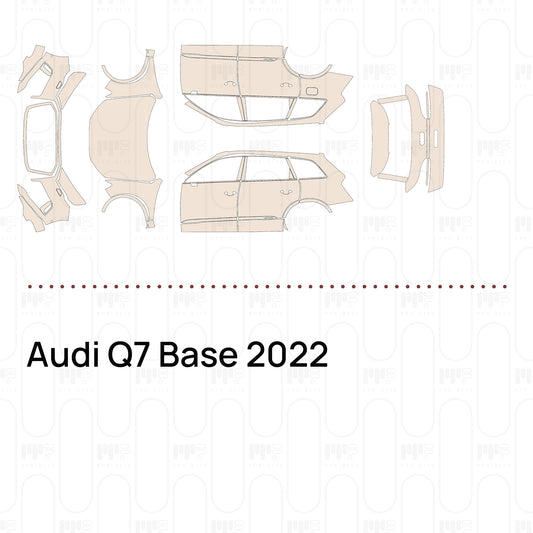 PPF prédécoupé Audi Q7 Base 2022