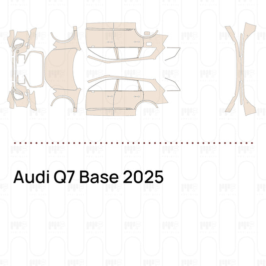 PPF prédécoupé Audi Q7 Base 2025