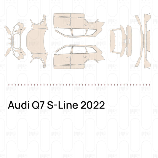 PPF prédécoupé Audi Q7 S-Line 2022
