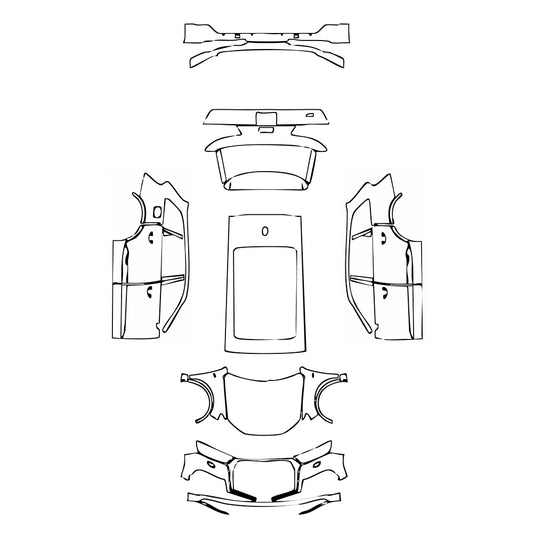 Pre-Cut PPF Audi Q7 S-line 2016 - PPF-Kits