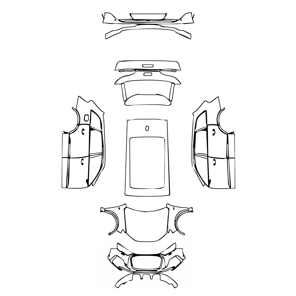 Pre-Cut PPF Audi Q7 S-line 2023 - PPF-Kits