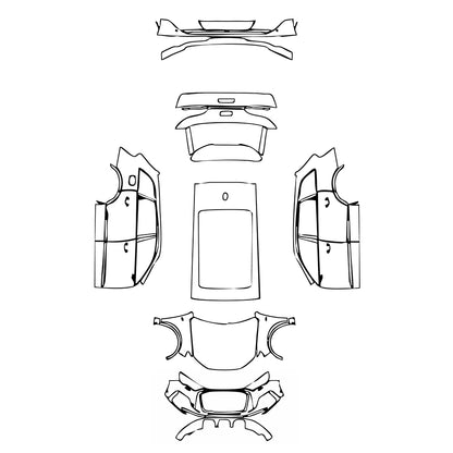 Pre-Cut PPF Audi Q7 S-line 2023 - PPF-Kits