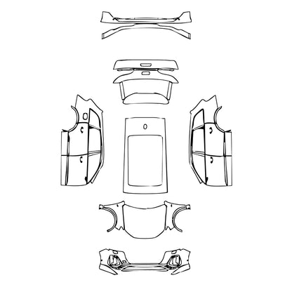 Pre-Cut PPF Audi Q7 S-line 2024 - PPF-Kits