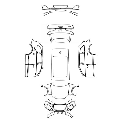 Pre-Cut PPF Audi Q7 SQ7 2020 - PPF-Kits