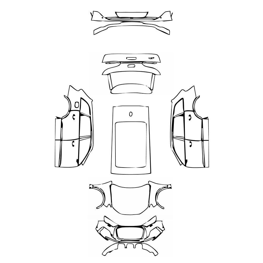Pre-Cut PPF Audi Q7 SQ7 2021 - PPF-Kits