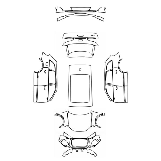Pre-Cut PPF Audi Q7 SQ7 2021 - PPF-Kits