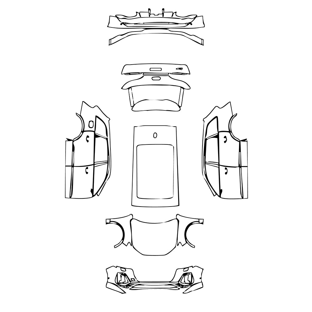 Pre-Cut PPF Audi Q7 SQ7 2024 - PPF-Kits