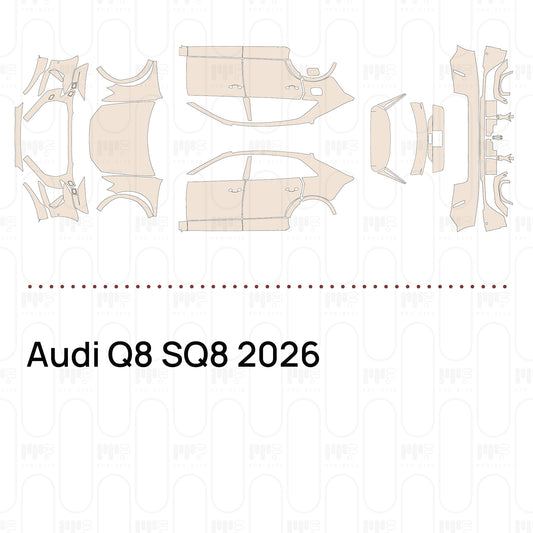 PPF prédécoupé Audi Q8 SQ8 2026