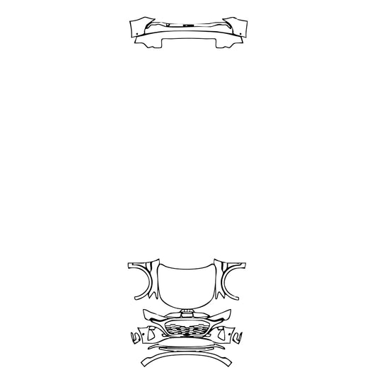 Pre-Cut PPF Audi Q8 e-tron Sportback Base 2024 - PPF-Kits