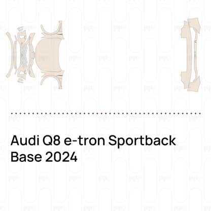 PPF prédécoupé Audi Q8 e-tron Sportback Base 2024