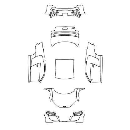 Pre-Cut PPF Audi R8 V10 Coupe 2009 - PPF-Kits