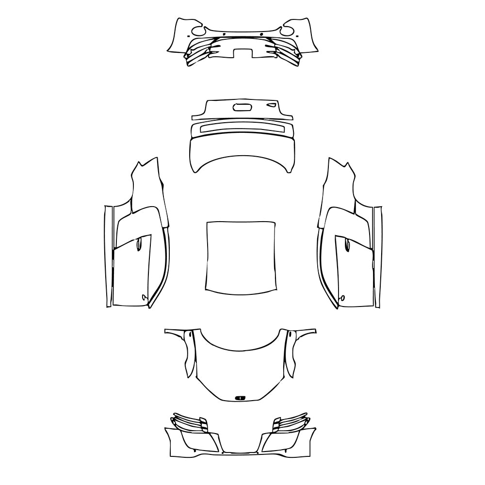 Pre-Cut PPF Audi R8 V10 Coupe 2012 - PPF-Kits