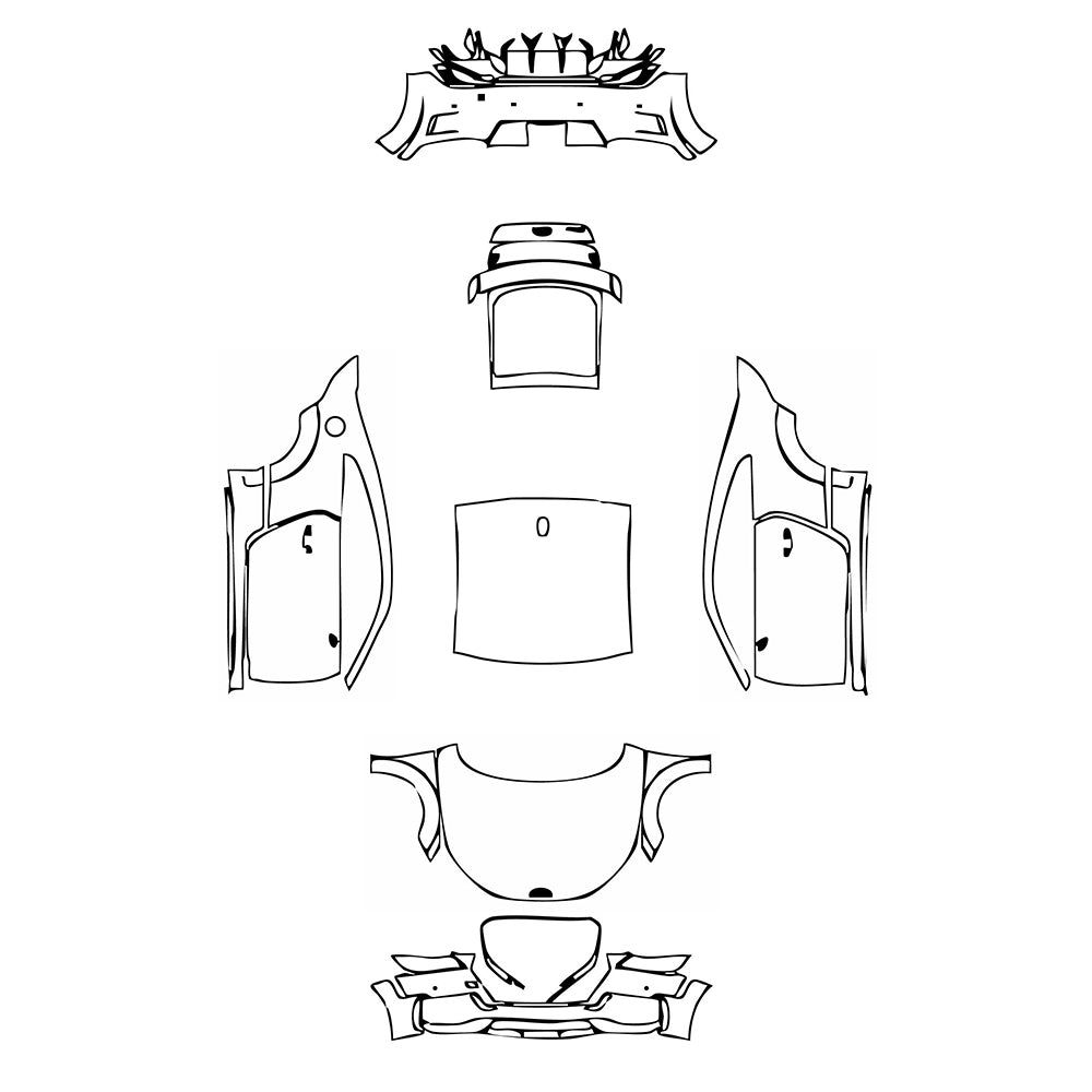 Pre-Cut PPF Audi TT TT RS Coupe 2020 - PPF-Kits