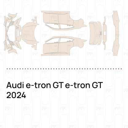 PPF prédécoupé Audi e-tron GT e-tron GT 2024