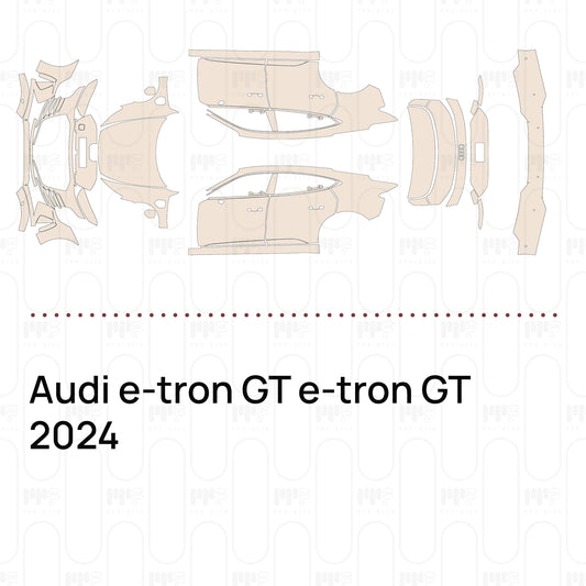 PPF prédécoupé Audi e-tron GT e-tron GT 2024