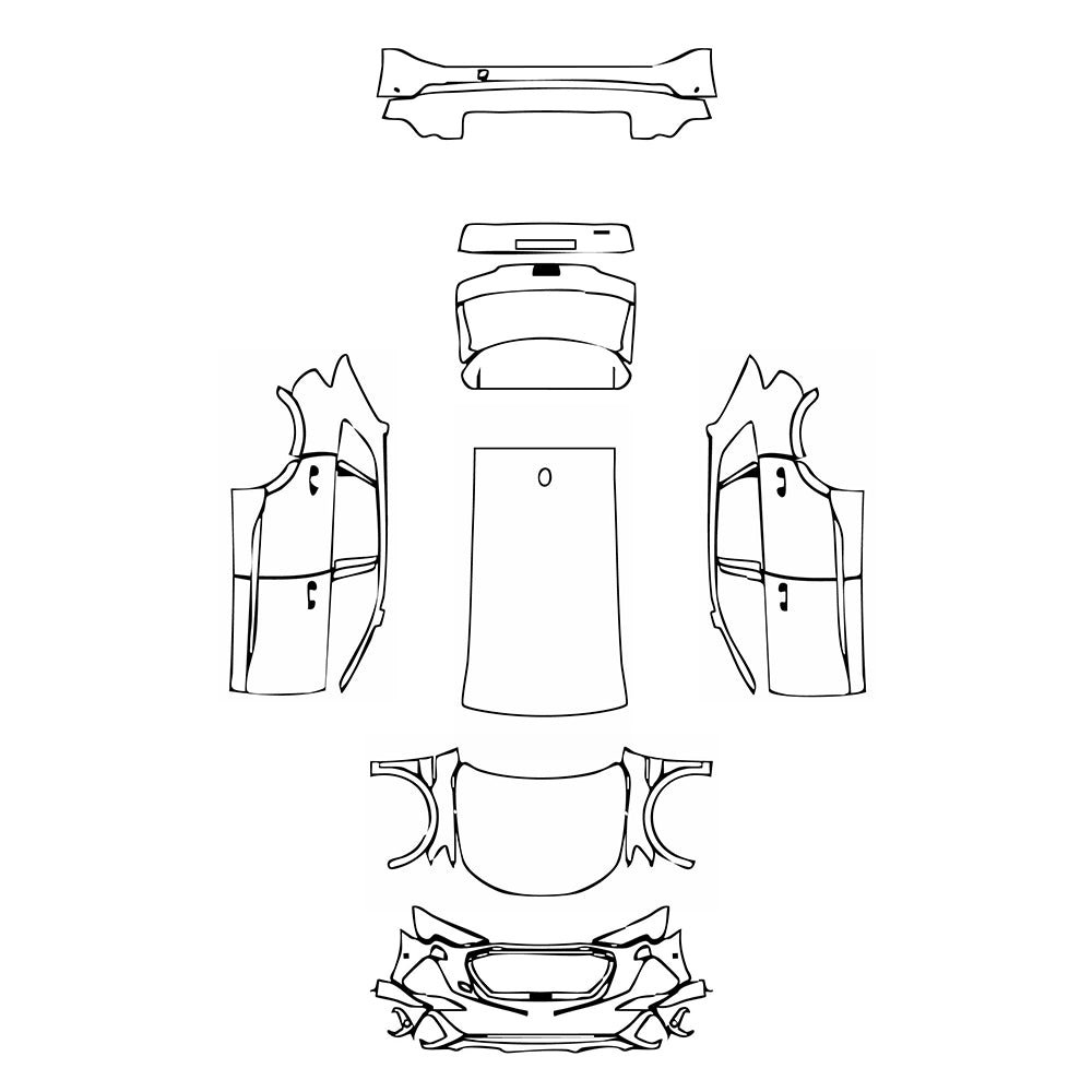 Pre-Cut PPF Audi e-tron e-tron S-line 2020 - PPF-Kits