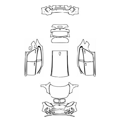 Pre-Cut PPF BMW 1 Series 5-door Sports Hatch M135i 2023 - PPF-Kits