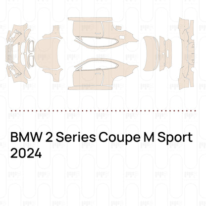 PPF prédécoupé BMW 2 Series Coupe M Sport 2024