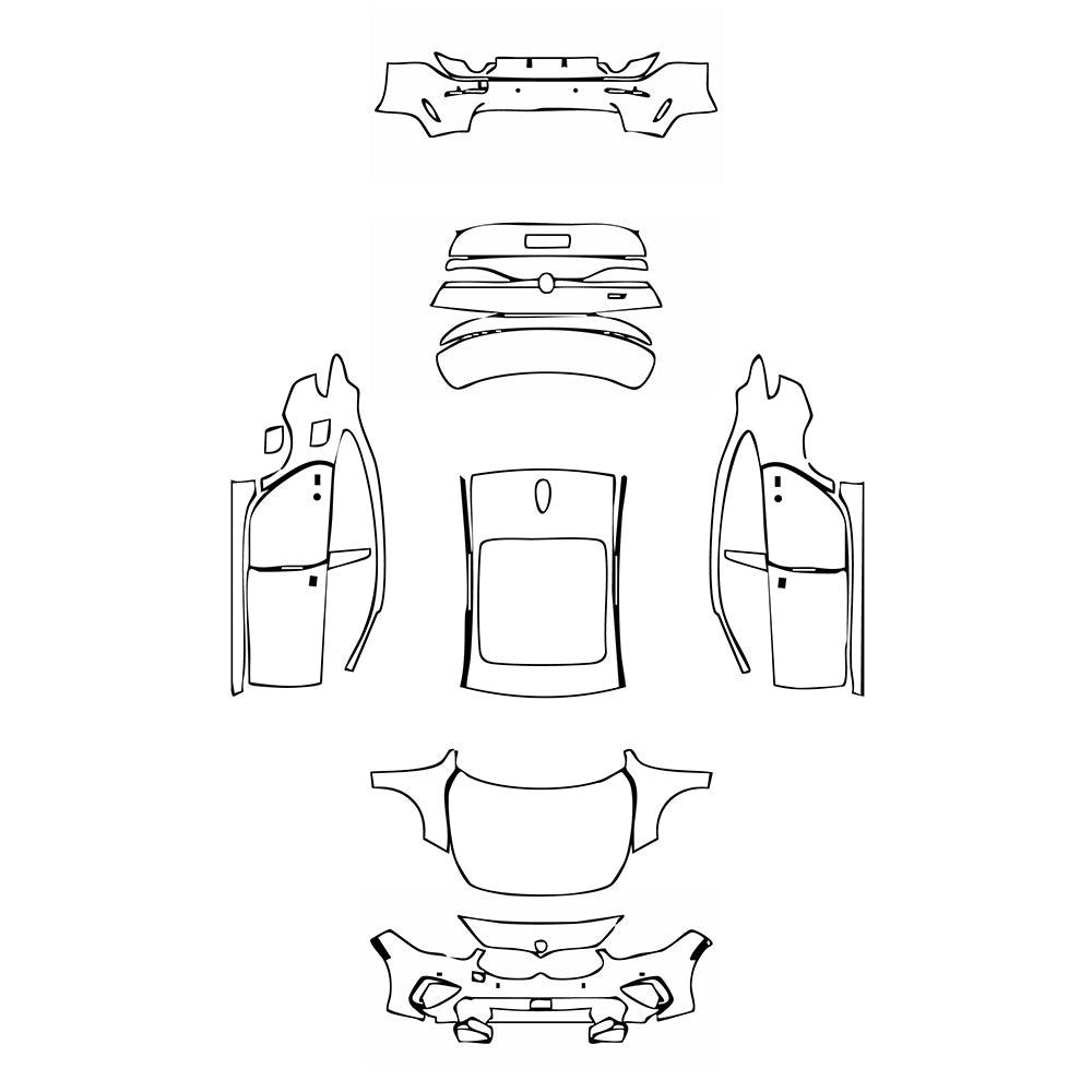 Pre-Cut PPF BMW 2 Series Gran Coupe Sportline 2020 - PPF-Kits