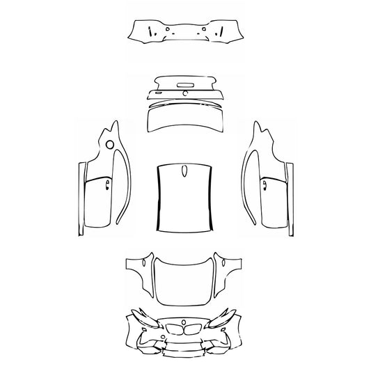 Pre-Cut PPF BMW 2 Series M2 2016 - PPF-Kits