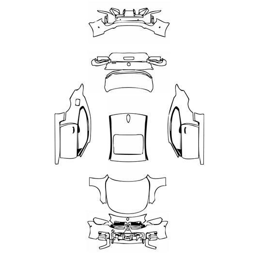 Pre-Cut PPF BMW 2 Series M2 2024 - PPF-Kits