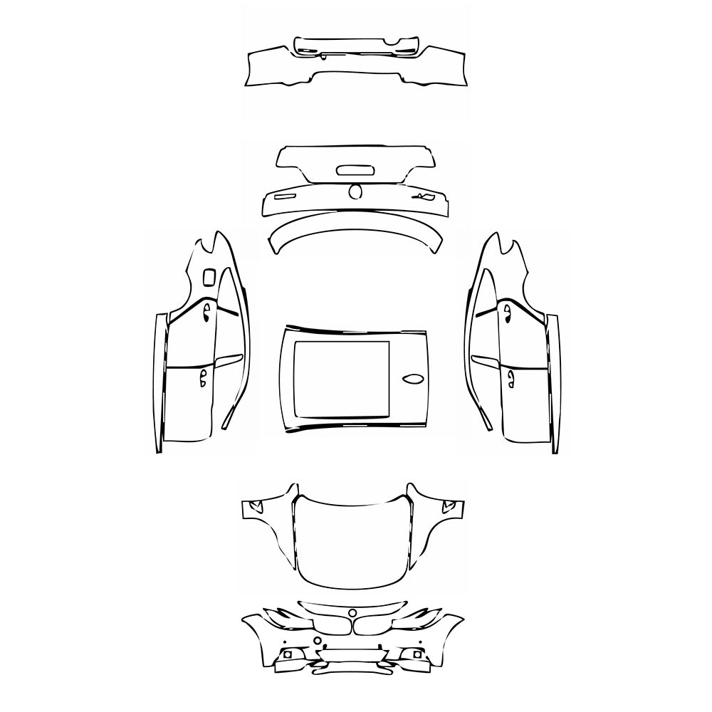 Pre-Cut PPF BMW 3 Series Gran Turismo M Sport 2013 - PPF-Kits
