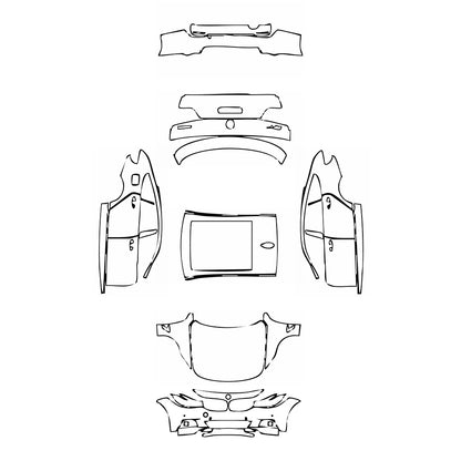 Pre-Cut PPF BMW 3 Series Gran Turismo M Sport 2017 - PPF-Kits