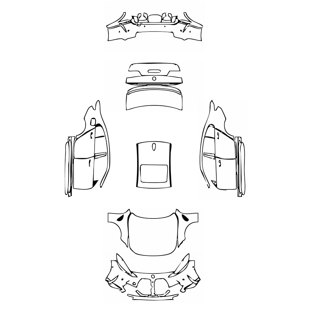 Pre-Cut PPF BMW 3 Series Sedan M3 2022 - PPF-Kits