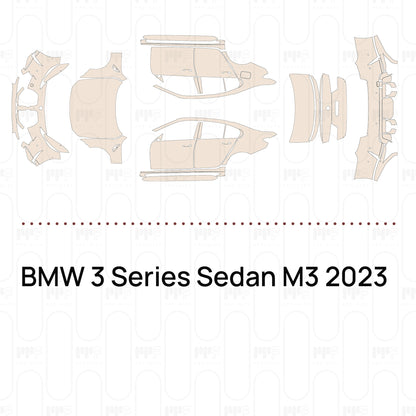 PPF prédécoupé BMW 3 Series Sedan M3 2023