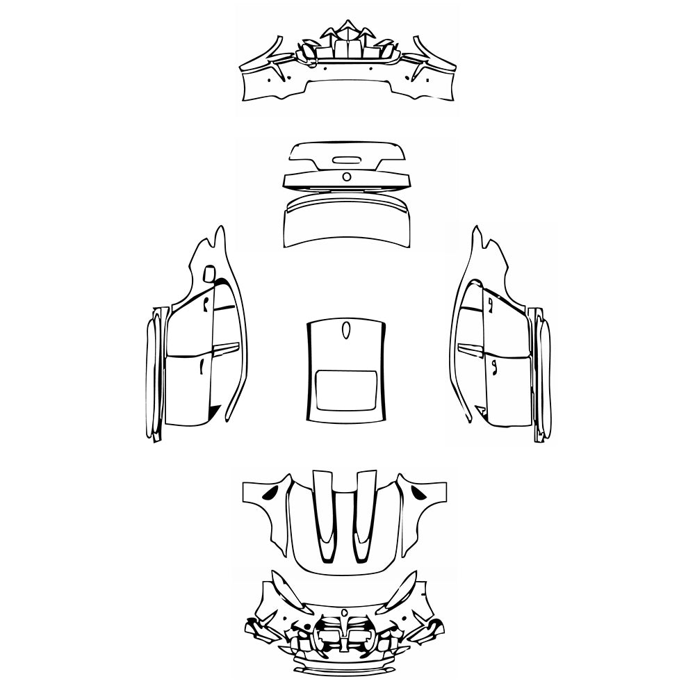 Pre-Cut PPF BMW 3 Series Sedan M3 CS 2024 - PPF-Kits