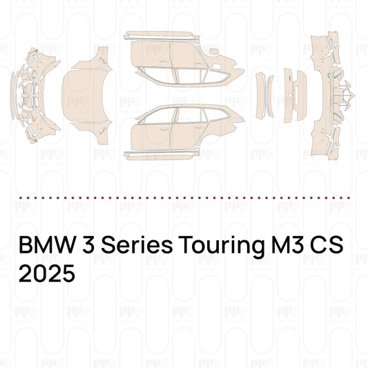 PPF prédécoupé BMW 3 Series Touring M3 CS 2025
