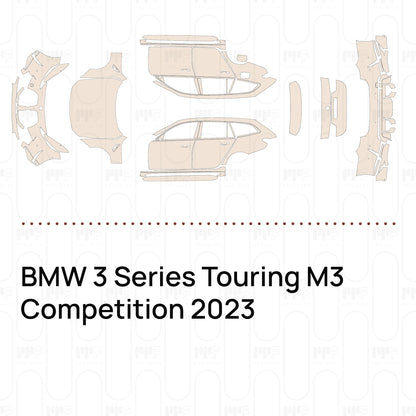 PPF prédécoupé BMW 3 Series Touring M3 Competition 2023