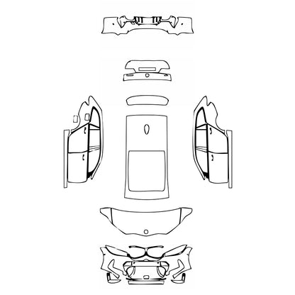 Pre-Cut PPF BMW 3 Series Touring Wagen M340i 2023 - PPF-Kits