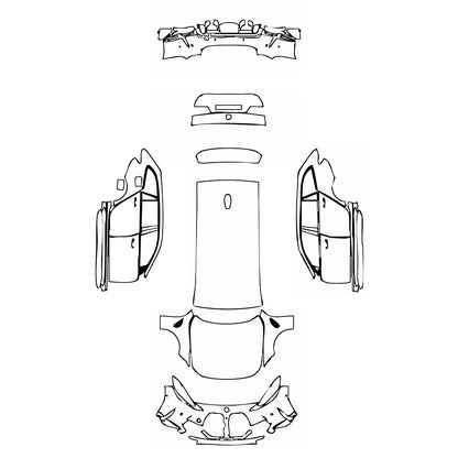 Pre-Cut PPF BMW 3 Series Touring Wagen M3 Competition 2024 - PPF-Kits