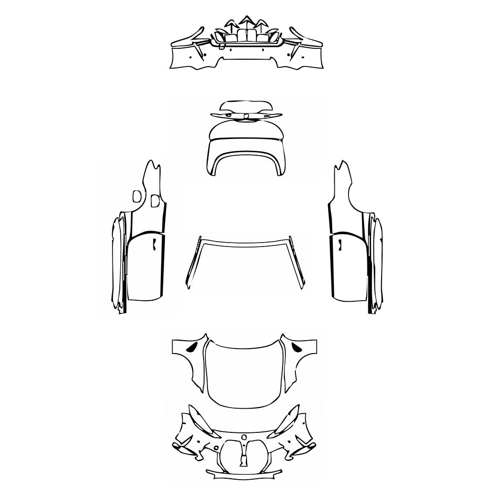 Pre-Cut PPF BMW 4 Series Convertible M4 2022 - PPF-Kits