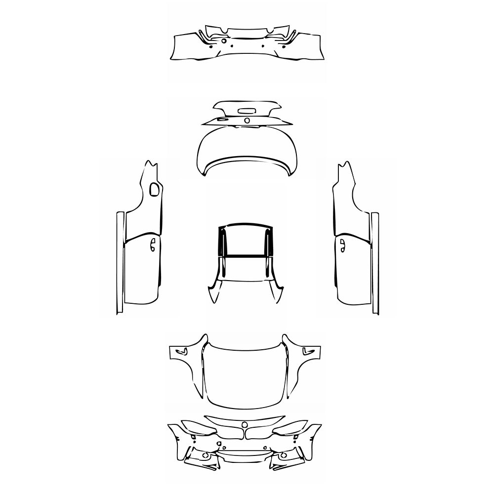 Pre-Cut PPF BMW 4 Series Convertible M Sport 2018 - PPF-Kits